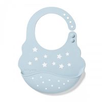 Силиконовый нагрудник регулируемый Babyono Blue