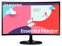 23,5" Monitor Samsung S24C360E, VA 1920x1080 FHD, Black