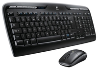 Logitech Wireless Combo MK330 Black USB