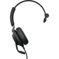 Наушники игровые Jabra 24189-889-889 Evolve2 40 SE, USB-C, UC Mono, Ext.Cord