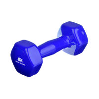 Ganteră vinil PowerFIT 4 kg