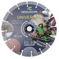 Диск отрезной Arvaliscom 121143 Disc diamantat Beton Standart SS9 230*22.23 16 Seg