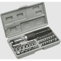Отвёртка Top Tools 39D386 cu fisură capete + biţi (40buc)