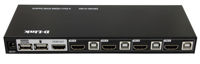 D-Link 4 PORT HDMI and USB KVM SWITCH, DKVM-410H/A2A