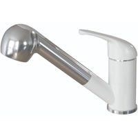 Bateria bucătărie Dr.Gans Sonata Alba (cu cap dus extractibil)