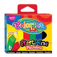 Plastilină Pătrat Colorino 6 culori