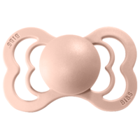 Пустышка ортодонтическая из латекса BIBS Supreme (0-6 мес) Blush