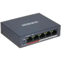 Switch/Коммутатор HiWatch DS-S504P PoE 4+1port