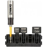 Набор головок, бит, насадок DeWalt DT70826 Set capete magnetice8mm,10mm,13mm+prelungitor (P.4)
