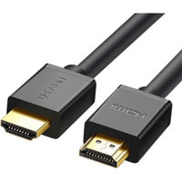 Кабель для AV Ugreen 10108, HDMI to HDMI, V1.4, High Speed, 4K@60Hz 3M, HD104