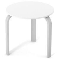 Set de mobilier pentru copii Veres 46.40.2.17 Табурет детский Монако бело-cерый