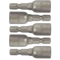 Набор головок, бит, насадок Gadget tools 330586 Set 5 biți tubulare cu cap magnetic 8x65mm,