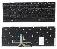 Keyboard Lenovo Yoga 2-13 Pro w/o frame "ENTER"- small w/Backlit ENG/RU Black