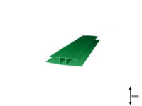 Profil H 4 mm imbinare 6 m Verde