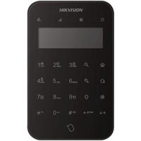 Аксессуар для систем безопасности Hikvision DS-PK1-LT-WE Wireless Led Keypad Black