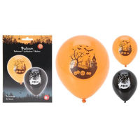 Декор Promstore 53754 Set baloane Halloween, 10buc