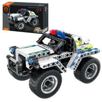 Конструктор iM.Master 5805 Mașină de poliție, Mechanical Master, cu inerție, 199pcs