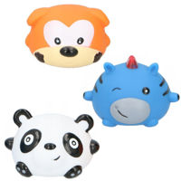 Accesoriu pentru baie Eddy Toys ED16136-1 Set 3 jucarii de baie, Panda, Catel, Zebra