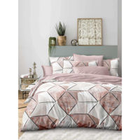 Textile de casă Relaxe Home Lenjerie de pat Fantasy Dreams Cocoa Rock 200x220cm