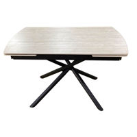 Стол Deco Ritmo 120/180 Grey (Roman Travertine Matt)