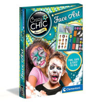 Набор для творчества Clementoni Trusa pentru machiaj FACE ART Crazy Chic (18605)