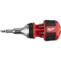 Отвёртка Milwaukee 4932471868 Surubelnita cu clichet MULTI-BIT, 8-IN-1