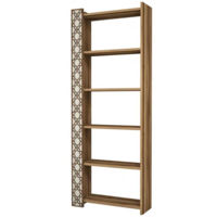 Офисный стеллаж Trendy Oras, Nuc, Smantana 64x170x24cm, raft de carti