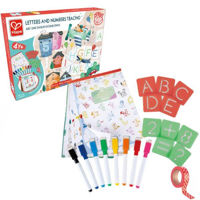 Головоломка Hape E1070 Set educațional Învățăm literele și cifrele