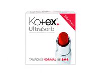 KOTEX tampons,  8buc NORMAL 3 picaturi