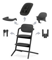 Стульчик для кормления Cybex 521003207 Lemo Stunning Black 4in1