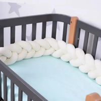 Бортик для кроватки Veres 154.02.9 Бампер-коса Milk 120*15