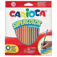 Set de creație Promstore 53215 Set creioane colorate 24buc Carioca SuperColor