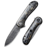Нож походный Civivi C907C-DS1 Elementum, mâner fibră de carbon, Liner Lock