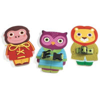 Игрушка Djeco DJ01666 Joc educativ pentru dezvoltare motorica Attachtou