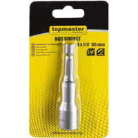 Set de tubulare, bite, duze Topmaster 338604 Biți cheie magnetică 10x65mm