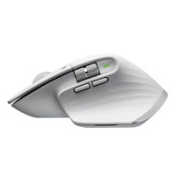 Wireless Mouse Logitech MX Master 3S, Optical, 200-8000 dpi, 7 buttons, Bluetooth+2.4GHz, Pale Grey