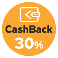 CashBack 30%