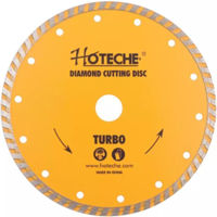 Набор головок, бит, насадок Hoteche 570306 Диск алмазный Turbo 230*22,2*7мм