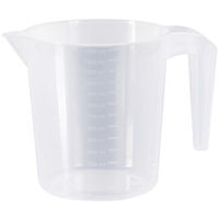 Чаша мерная Excellent Houseware 48160 Емкость мерная с делениями 1.3l, 14cm, пластик