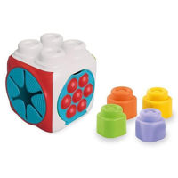 Set de construcție Clementoni Cub Senzorial Interactiv (17902)