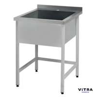 cumpără ONS MZN-1 B 05.6.00 Chiuveta cu cupa sudata, 1 sectie 500x600x850mm (adincime 300mm ) în Chișinău