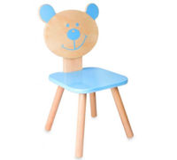 Деревянный стульчик Classic World голубой
