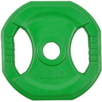 Гантель inSPORTline 5258 Disc 2.5 kg p-u body pump 5048 verde