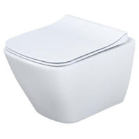 Унитаз Cersanit City Square Rimless Slim с сиденьем микролифт DRP