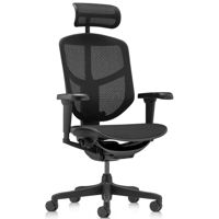 Офисное кресло ART Enjoy Ultra Black T-168-B1 EJU-B-HAM-4D