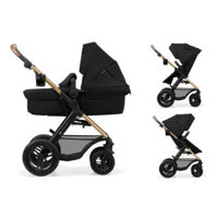 Сărucior pentru copii KinderKraft KSMOOV02BLK0000 Moov 3in1 Pure Air Black