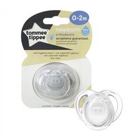 Пустышка силиконовая ортодонтическая Newborn Tommee Tippee (0-2 мес.), 1 шт.