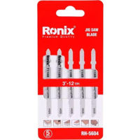 Набор головок, бит, насадок Ronix RH-5604 Пилки для лобзика по металлу. T118B 12TPI 100mm 5шт