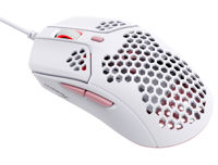 Gaming Mouse HyperX Pulsefire Haste, 400-16000 dpi, 6 buttons, 40G, 450IPS, 80g, White/Pink, USB