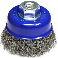 Set de tubulare, bite, duze S&R 136133075 Perie pentru metal ceasca 75mm x M14 d0.5/12250